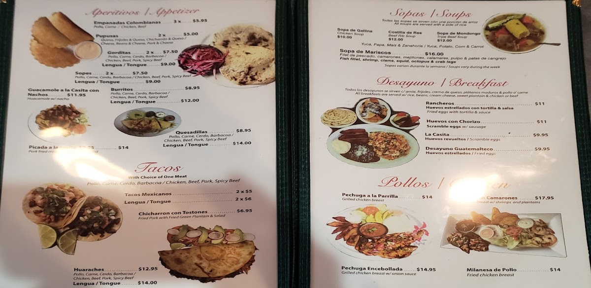 Menu La Casita Del Sabor Ii-10