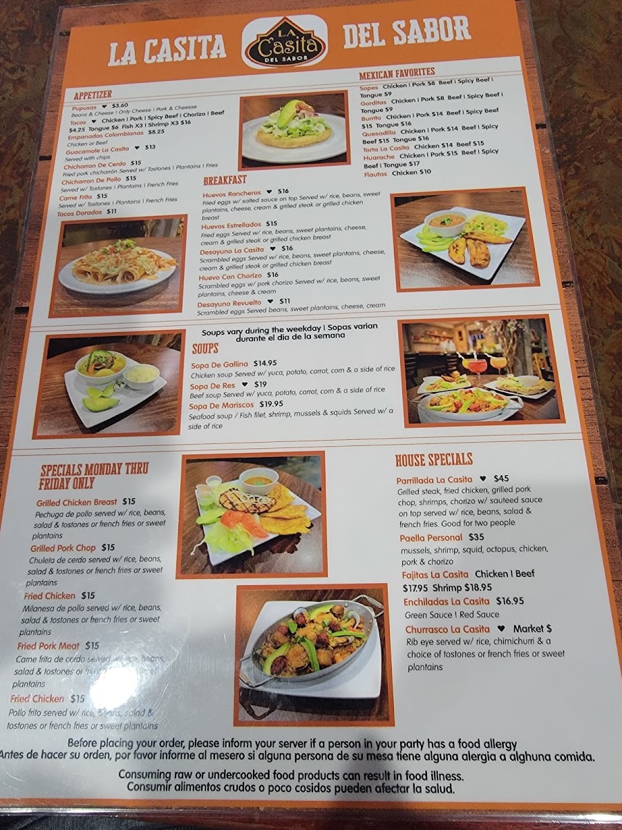 Menu La Casita Del Sabor Ii-5