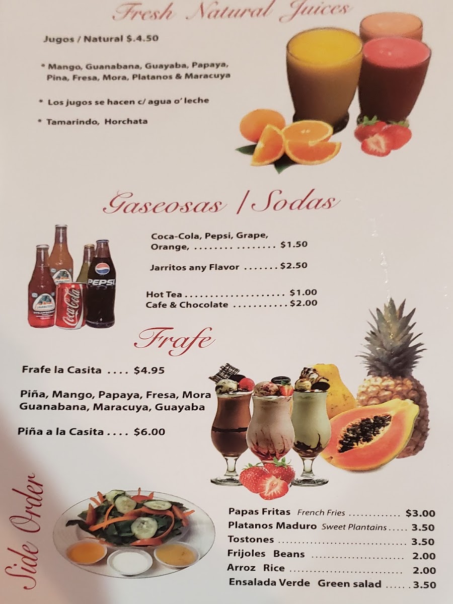 Menu La Casita Del Sabor Ii-8
